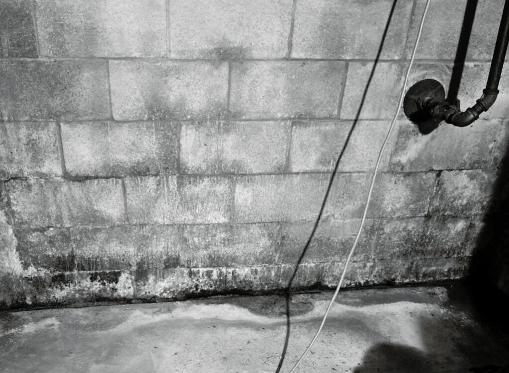 Water Coming Through Basement Floor, Rochester NY